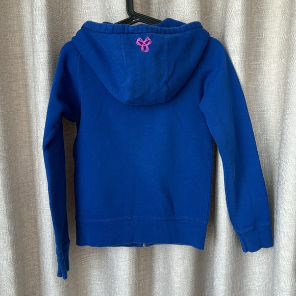 TNA Cobalt Blue Zipped Hoodie - Picture 2 of 9